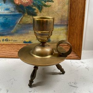 Vintage Brass Candlestick
